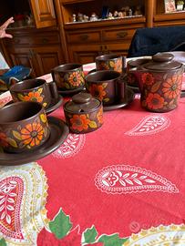 Set tazze da te  / latte vintage Svizzera 1970