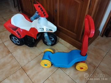 moto e monopattino 