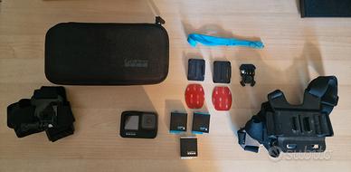 GoPro Hero 9 + batterie + accessori