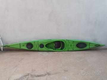 Kayak usato 4/5 volte
Completo di pagaia e carrell