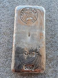 Lingotto argento puro 999