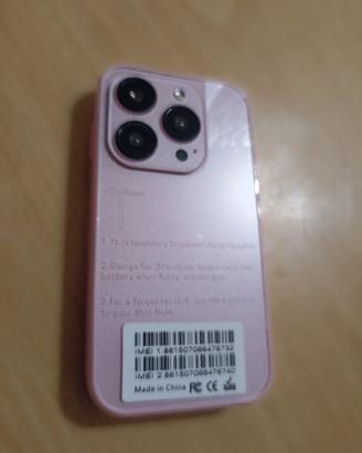 smartphone mini xs18pro rosa