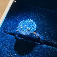 Anello solitario oro 18kt e diamante nat. 1,5ct