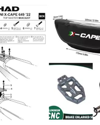 Accessori per Moto Morini X-Cape 650