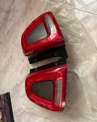 coppia fanali posteriori stop led fiat 500