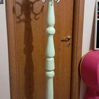 Piantana appendiabiti in legno Shabby