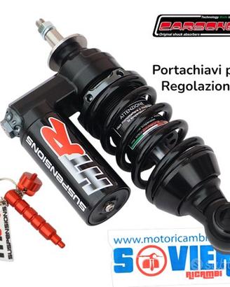 Ammortizzatore Anteriore Hitech Carbone HTR Vespa
