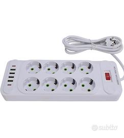 Presa Multipla Europea Presa 14 in 1 