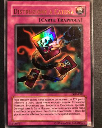 Yugioh distruzione a catena sdf i006 ultra