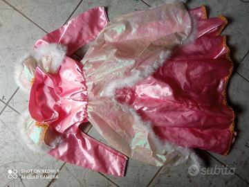 vestito Carnevale Principessa Damigella 