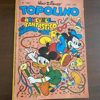 fumetto topolino 1 marzo 1987 n 1631