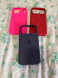 3 Custodie (1 originale apple) iphone 17 pro max