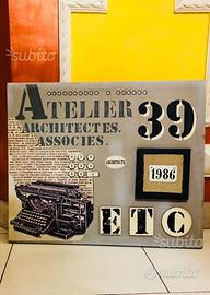 Tela 60 x 50 ORIGINALE realiz.a mano( Technology )