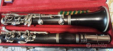 Clarinetto vintage Orsi Milano in ebano. 