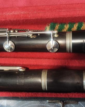 Clarinetto vintage Orsi Milano in ebano. 