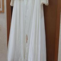 Abito da Sposa DA LAVARE vestito usato panna