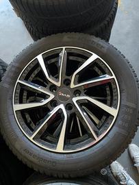 Set Cerchi 16"+ Gomme 205/55 R16 Michelin-Kleber 