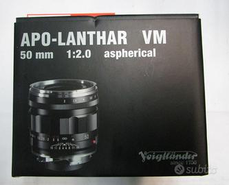 Voigtlander Apo-Lanthar 50/2.0 VM