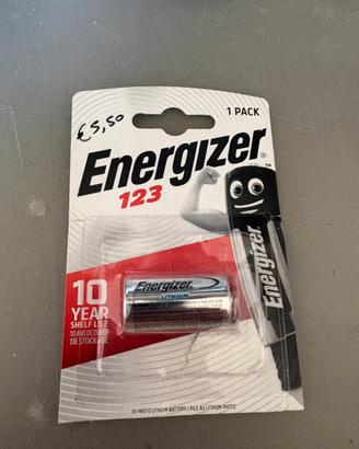 Batteria 123 per Macchina Fotografica