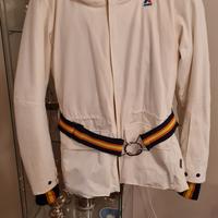 giacca sci donna kway bianca misura s/m