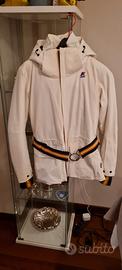 giacca sci donna kway bianca misura s/m