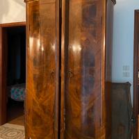 Armadio antico in radica di noce - Stile Luigi XV