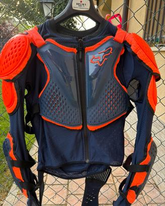Pettorina giacca protettiva enduro cross fox titan