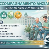 Autista e Aiuto Commissioni per Anziani e non - Tr