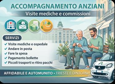 Autista e Aiuto Commissioni per Anziani e non - Tr
