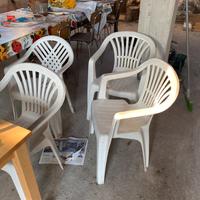 Sedie in plastica