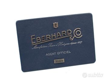 Eberhard & Co. Targa Espositore Rara Vintage