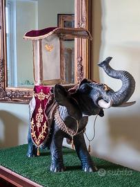 Elefante in terracotta per Presepe 