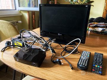 Tv TELE System, DVD integrato + Decoder