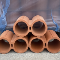 Mattoni portabottiglie in terracotta da cantinetta