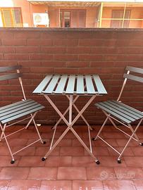 Tavolo e sedie da giardino Ikea