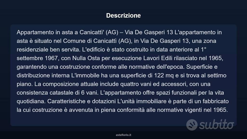 Appartamento – Canicattì, Rovitelli, Agrigento - Vista 3