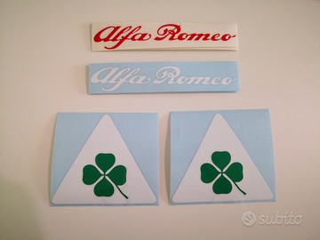 Kit adesivi Alfa Romeo Quadrifoglio