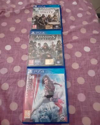 3 videogiochi ps4