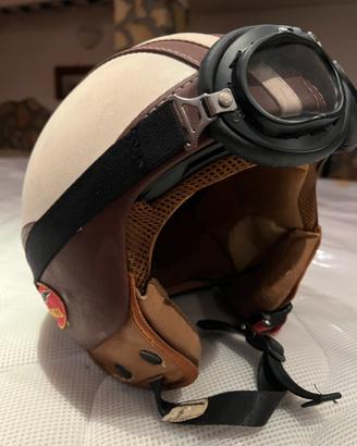 Casco vintage moto guzzi taglia M