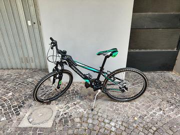 bici mountain bike bambino montana ruota 24