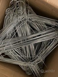 100 Grucce in Metallo da Lavanderia – Ottime per A