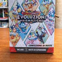 Bundle 6 bustine pokemon evoluzioni prismatiche