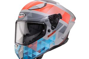 Casco Integrale Caberg Drift Evo 2 Prism Grey-oran