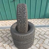 4 Gomme Nokian M+S chiodate 175/65 R14 86T XL