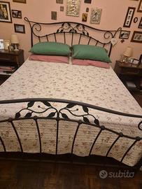 letto in ferro battuto 