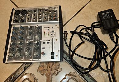 Mixer audio dj Phonic MM1002a 10 canali