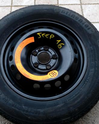RUOTINO 16 ORIGINALE JEEP COD:1408