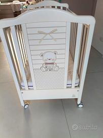 culla Italbaby e materasso