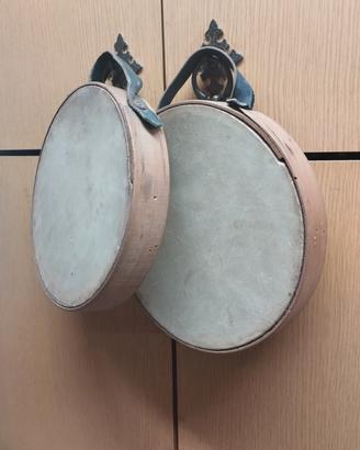 tamburelli gioco anni 60 vintage 
