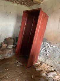 Bigoncia, recipiente uva in metallo